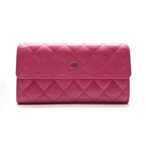 Portafoglio matelassé fucsia Chanel – MMVintagee